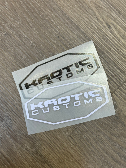 KAOTIC CUSTOMS STICKER